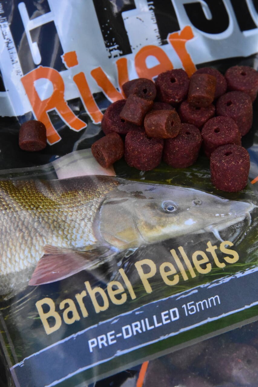 Dynamite drilled barbel pellets-2