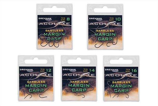 Drennan Acolyte Barbless Margin Carp Hooks